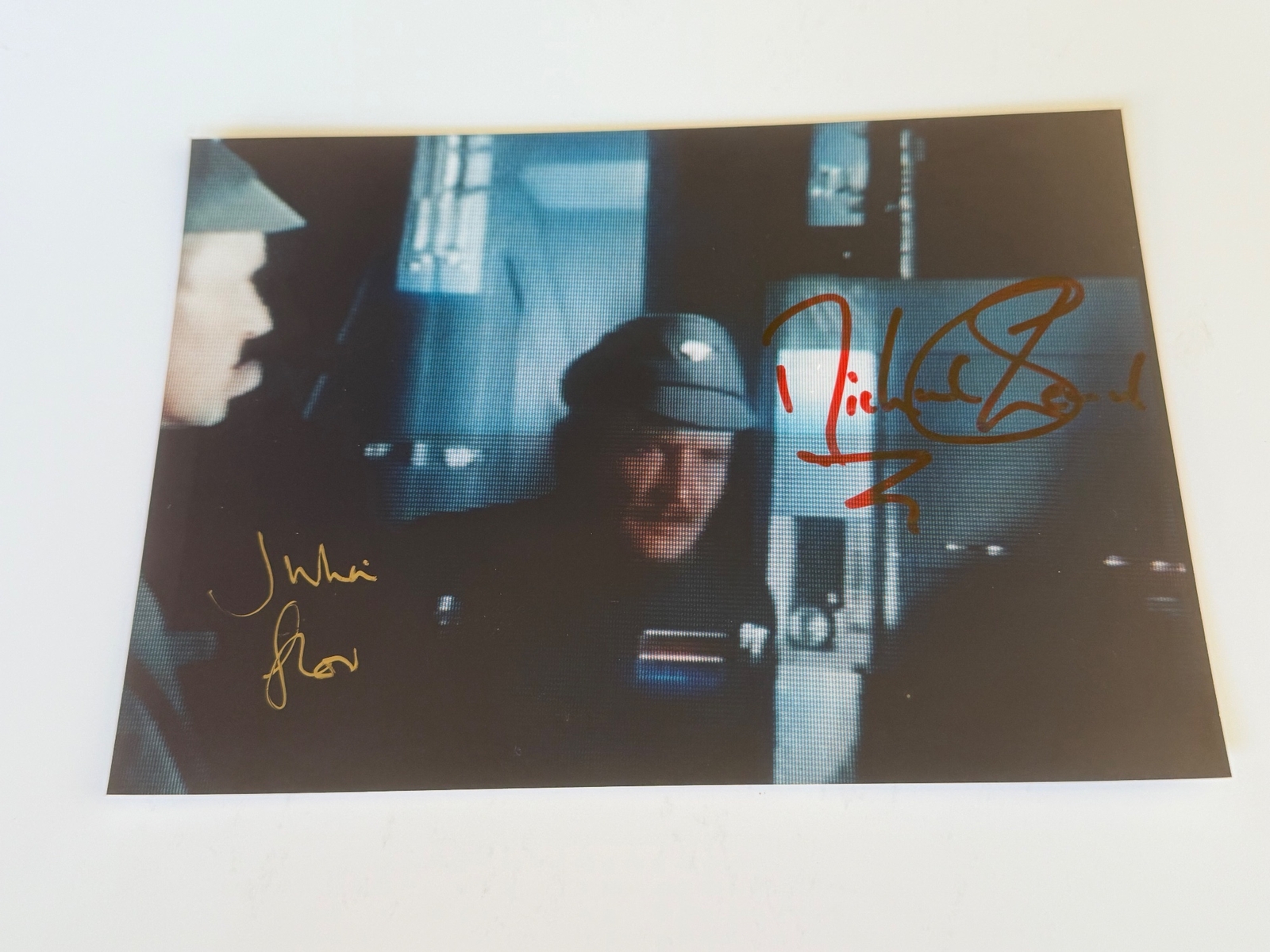 Julian Glover and Michael Sheard signed Star Wars photograph