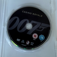 Casino Royale DVD cover signed by Judi Dench