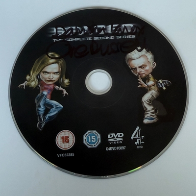 Spaced, the second series DVD signed by Clive Russell (Damien Knox)