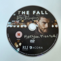 The Fall DVD disc signed by Ian McElhinney (Morgan Monroe)