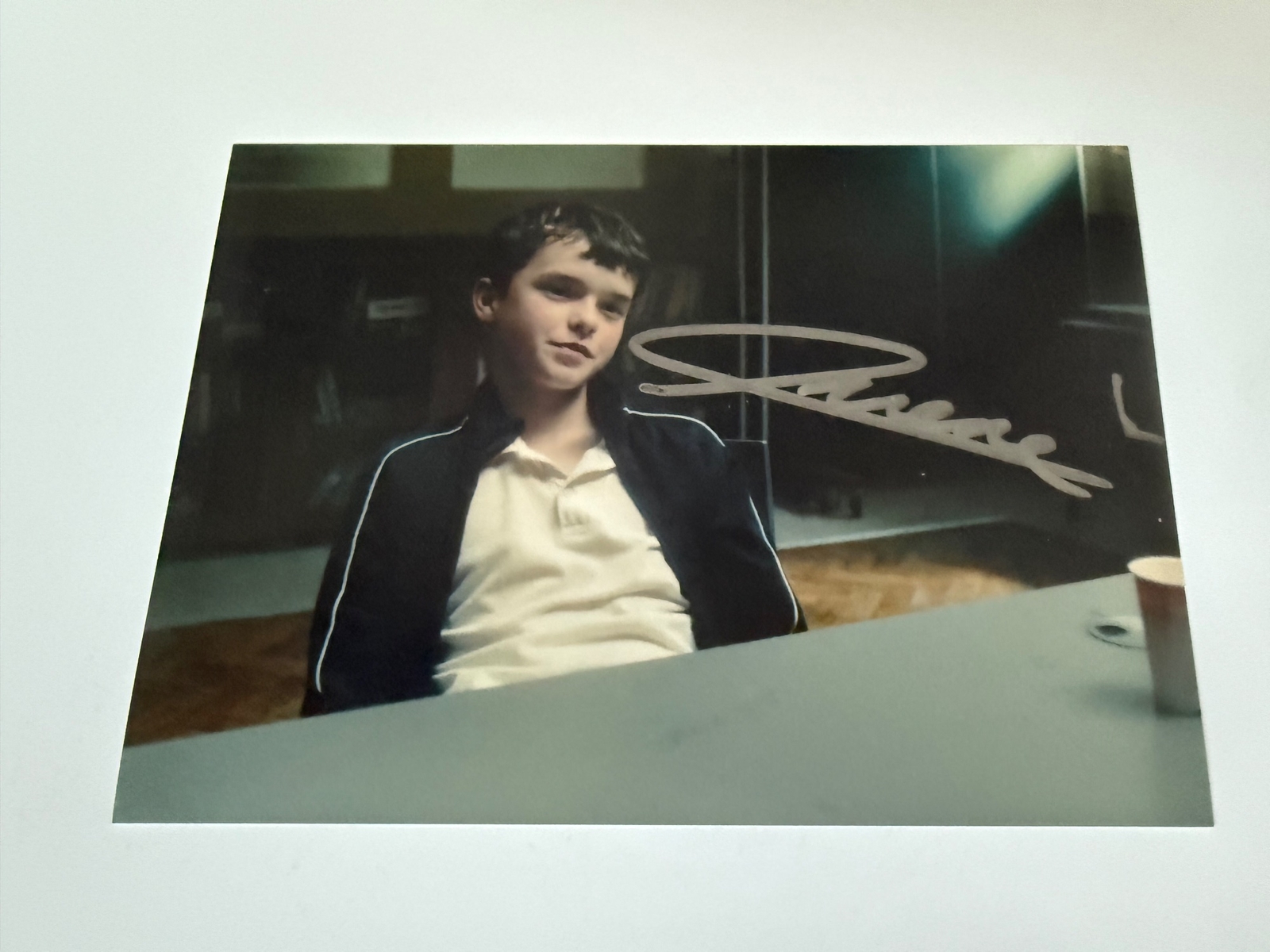Adolescence Photo signed by Owen Cooper.