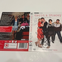 Gavin and Stacey - Series 2 DVD cover signed by Matthew Horne (Gavin) and Joanna Page (Stacey). DVD sleeve only