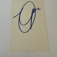 Al Pacino signed card