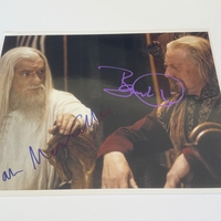 Sir Ian McKellen signed photograph