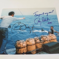 Roy Scheider & Richard Dreyfuss signed item