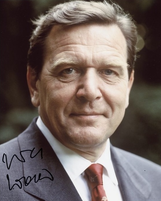 Gerhard Schröder - Former Chancellor of Germany