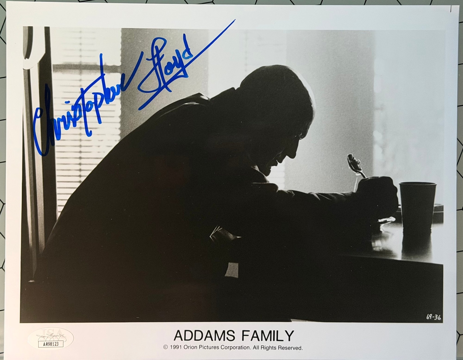 Christopher Lloyd signed item