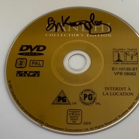 Gandhi DVD Disc signed by Ben Kingsley. Disc only