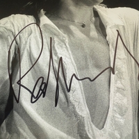 Rod Stewart signed photo