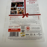 Love Actually DVD sleeve - signed by Bill Nighy. DVD cover only