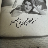 The Celine Dion Collection songbook - Signed twice by Celine Dion.