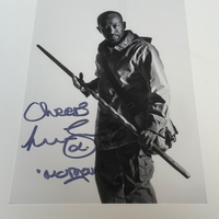 Walking Dead photo signed by Lennie James