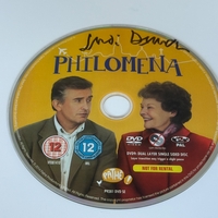 Philomena DVD signed by Judi Dench. DVD Disc only