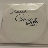 Celine Dion - The Collector Series CD. Signed by Celine Dion
