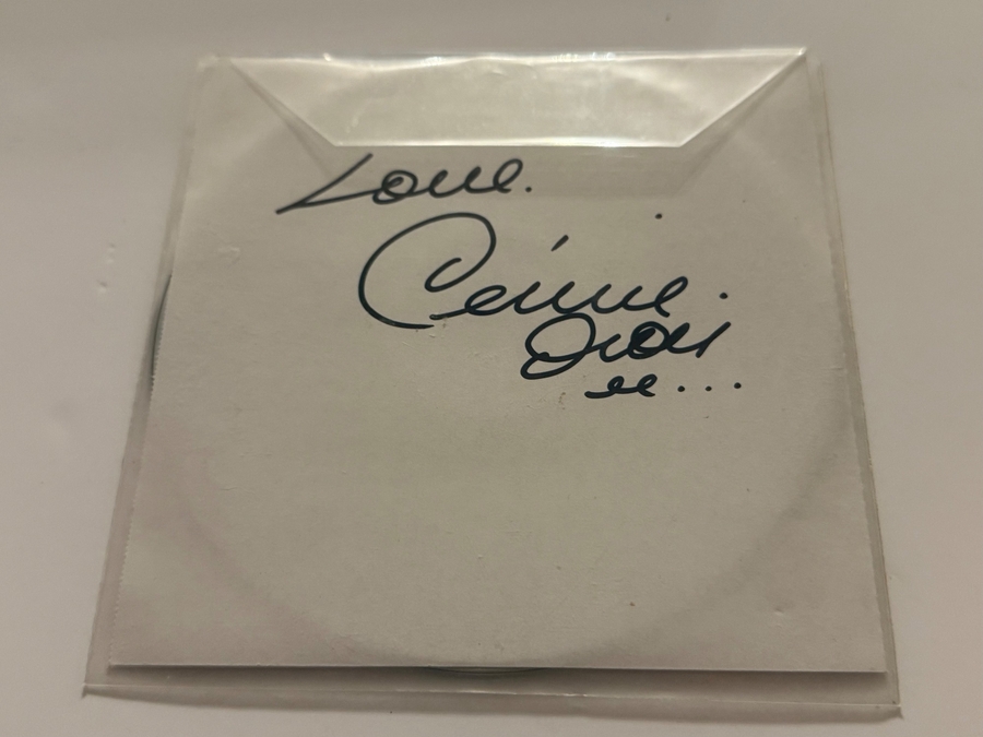 Celine Dion - The Collector Series CD. Signed by Celine Dion