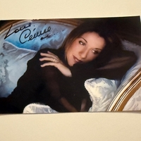 Celine Dion - signed photo