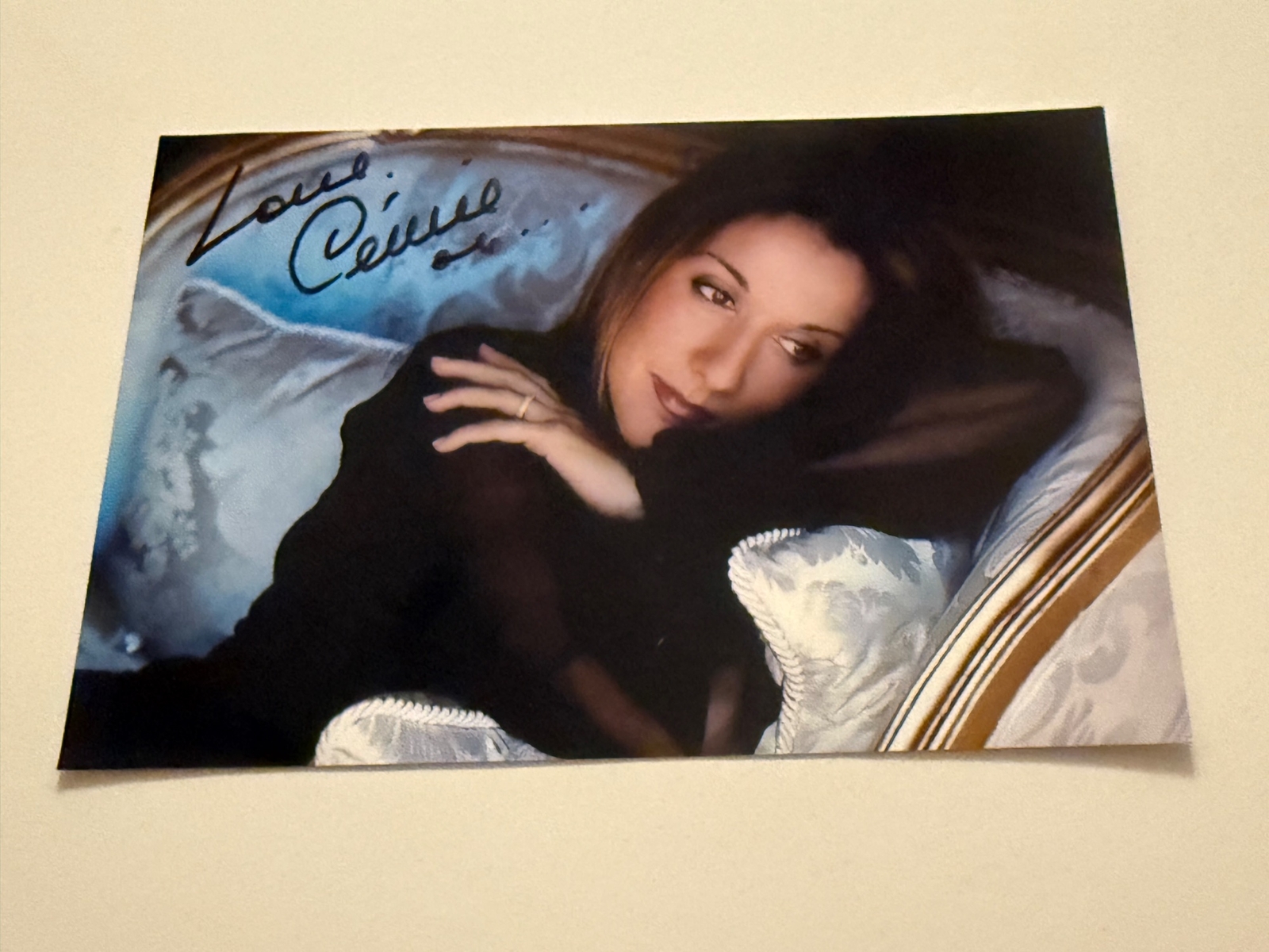 Celine Dion - signed photo