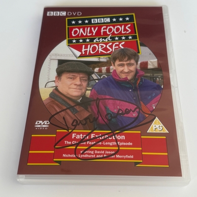 Only Fools and Horses - Fatal Extraction DVD signed by David Jason