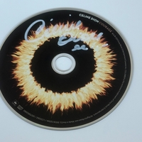 Celine Dion - Courage signed CD disc