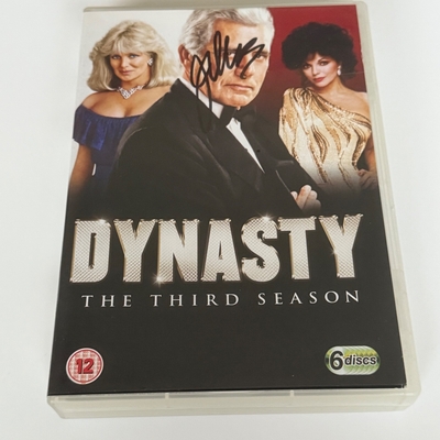 Dynasty - The Third Edition DVD. Signed by Joan Collins.