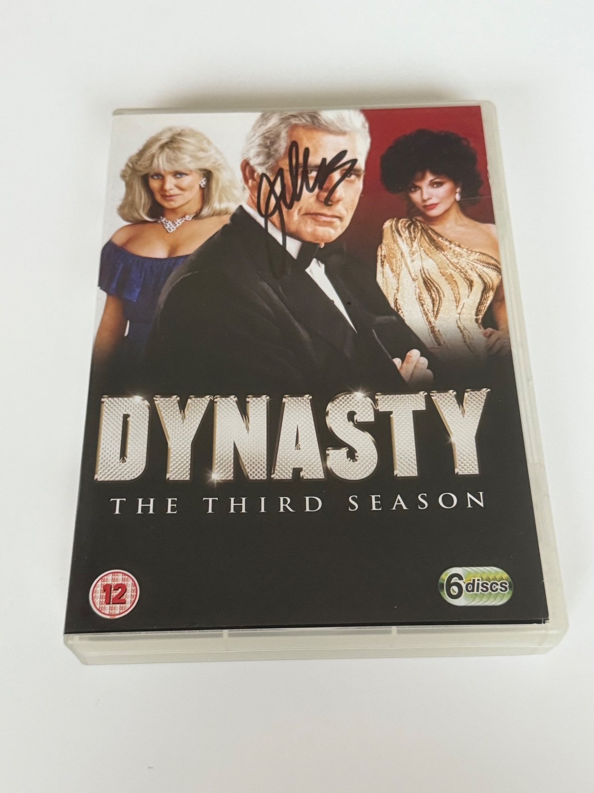Dynasty - The Third Edition DVD. Signed by Joan Collins.