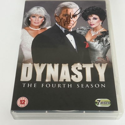 Dynasty - The Fourth Edition DVD. Signed by Joan Collins.