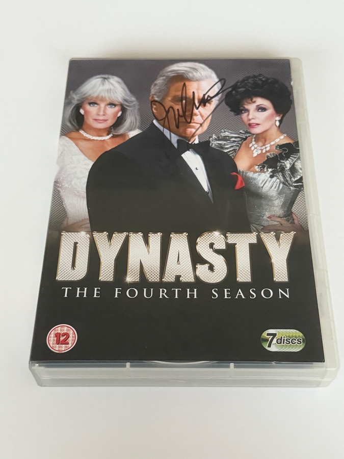 Dynasty - The Fourth Edition DVD. Signed by Joan Collins.