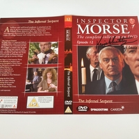 Inspector Morse - Episode 12 - signed by Kevin Whately. DVD sleeve only