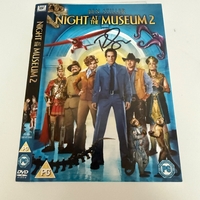 A Night At The Museum 2 DVD sleeve - signed by Ricky Gervais. DVD sleeve only