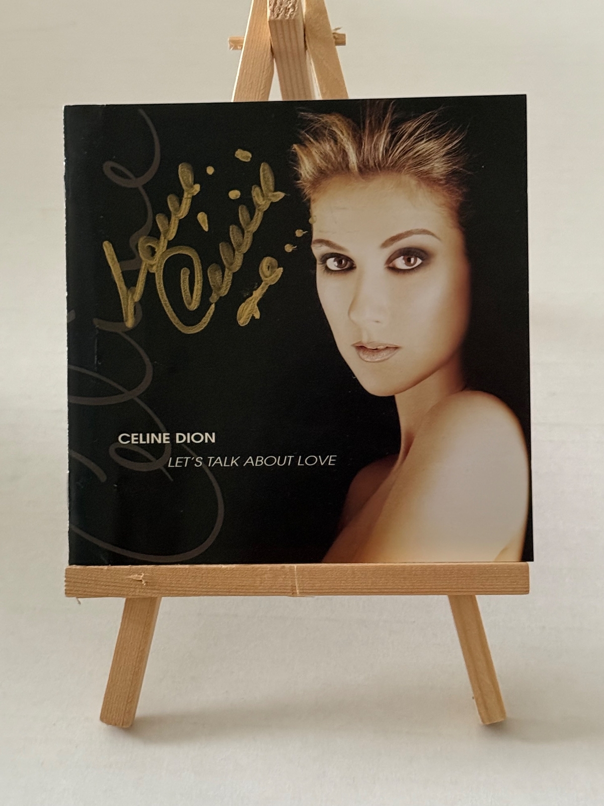 Celine Dion - Let’s Talk About Love CD. Slight crease