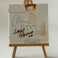 Celine Dion - Falling Into You CD booklet. Signed by Celine Dion