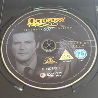 Octopussy DVD signed by John Glen