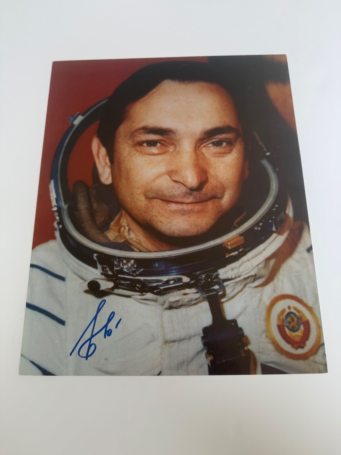 Valery Bykovsky signed photograph