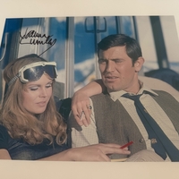 Signed James Bond photo of Joanna Lumley