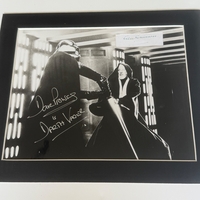 Presentation signed by David Prowse with signed insert of Alec Guinness
