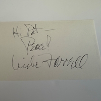 Mike Farrell signed card