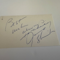 Joanna Shimkus signed card