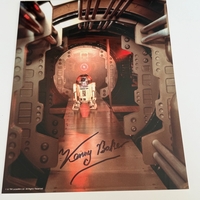 Kenny Baker signed photograph