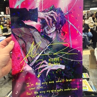 Alan Lee signed poster (Kpop Demon Hunter)