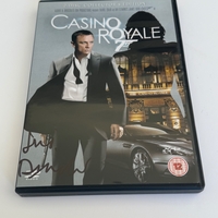 Casino Royale DVD signed by Judi Dench.