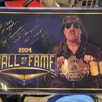 Sgt. Slaughter signed Poster