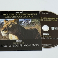 David Attenborough. - Great Wildlife Moments DVD. Signed by David Attenborough.