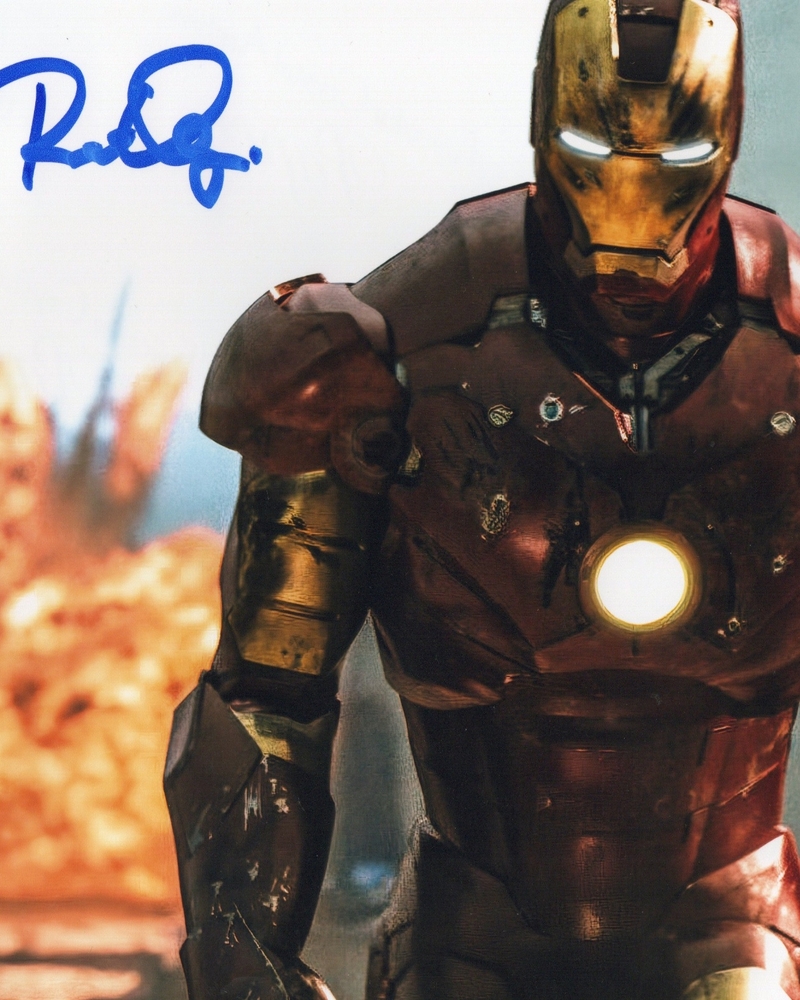 Robert Downey Jr. signed item
