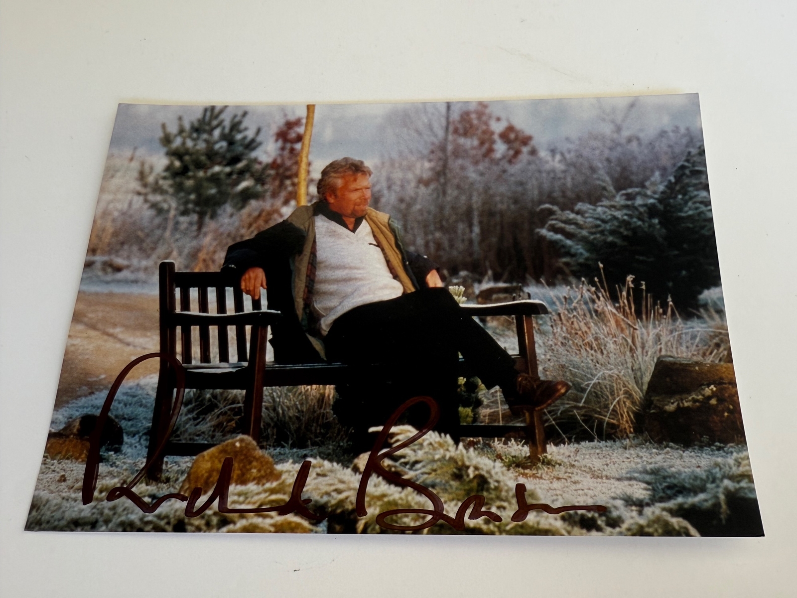 Sir Richard Branson signed 6x4 photo