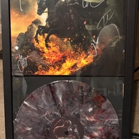Amon Amarth signed vinyl record