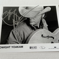 Dwight Yoakam signed item