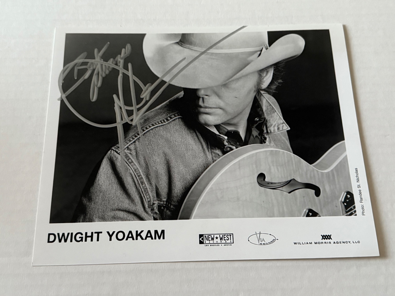 Dwight Yoakam signed item