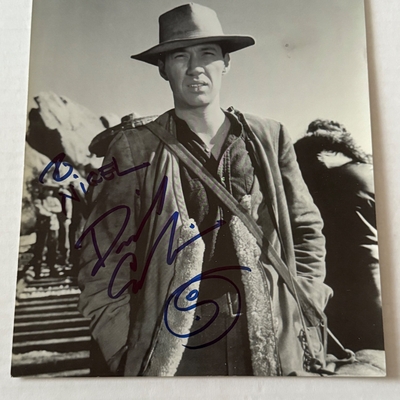 David Carradine signed item