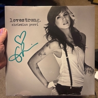 Christina Perri signed vinyl record