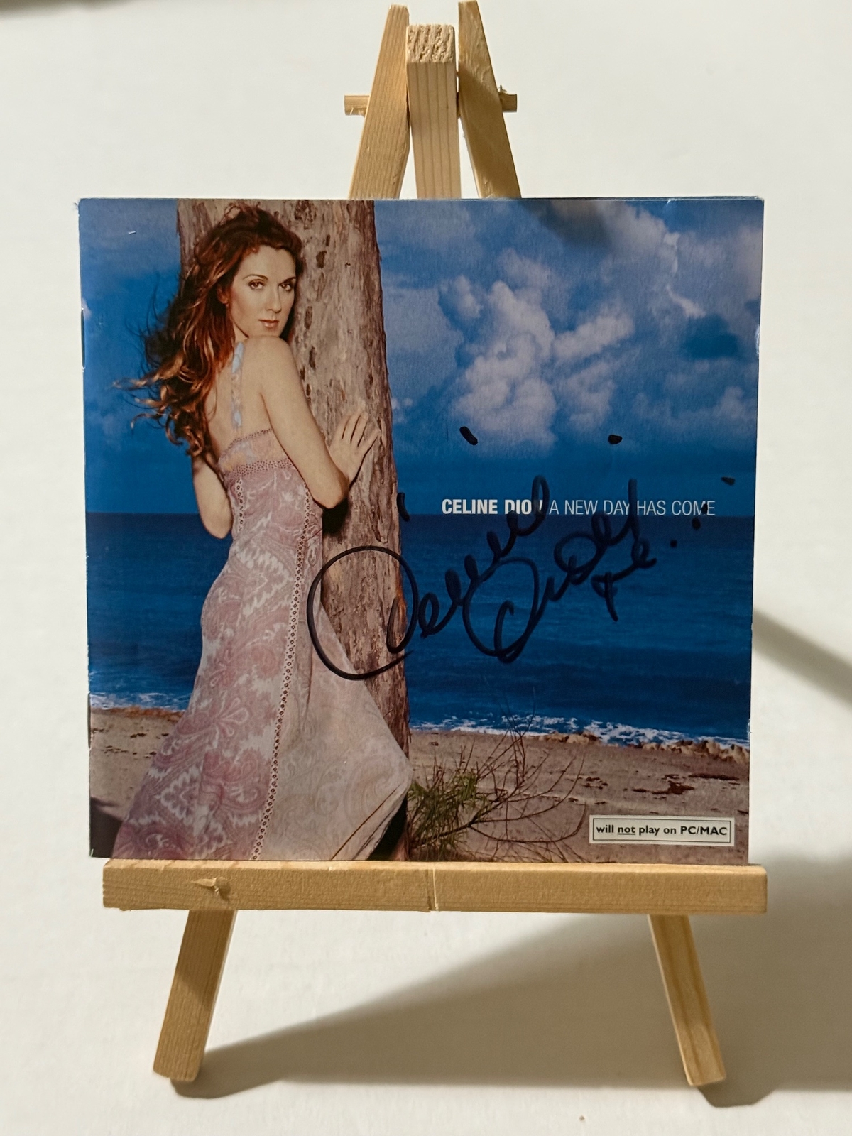 Celine Dion - A New Day Has Come CD. Signed by Celine Dion